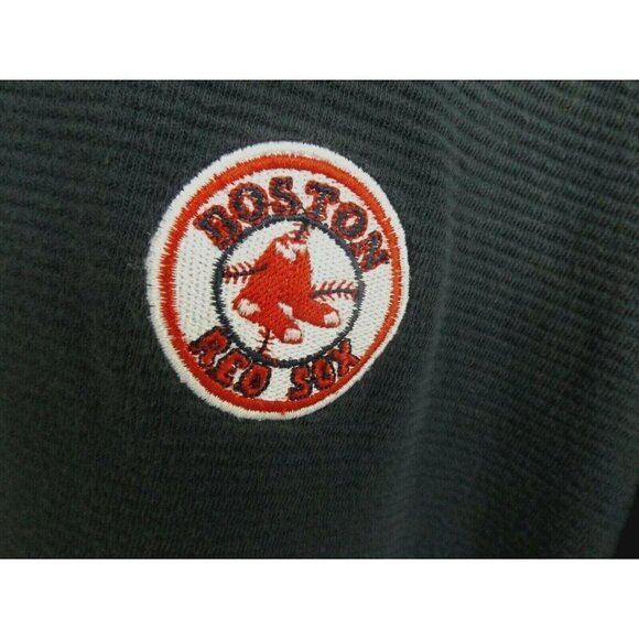 True Fan XL blue w/red short sleeve golf shirt Boston Red Sox logo - Picture 4 of 4